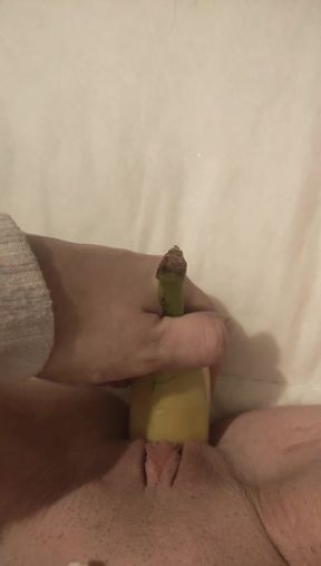 Banana in my pussy