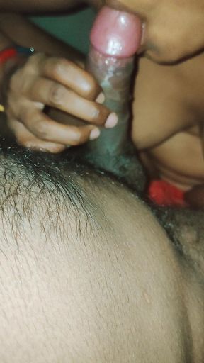 Sexy sister-in-law took it in her mouth
