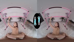 Flexible brunette Sophia Sultry ravaged in P-O-V ( VR porn )