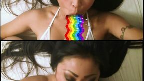 POV Blow Job and Facial mp4