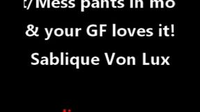 Male desperation wet &amp_ mess with girlfriend Sablique Von Lux