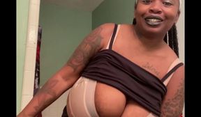 Black Huge Tits Huge Areolas Swinging