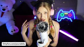 Cute Pussy&#x1F32E;&#xFE0F; ASMR Teasing &mdash;  Mic Pumping Cock&#x1F346; for Intense Tingles - Owned by Dolly