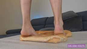 Barefoot Bread Crush - 4K MP4