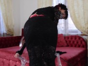 pounding heels and foot fetish from the goddess, for my dogs. GinnaGg