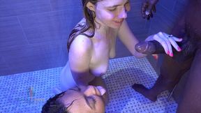 anal whores rebel rhyder and avery jane 3 holes hammered in shower by monstercock