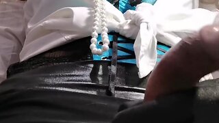 Underview big boobs and big cock jerk off