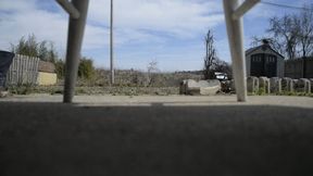 Wrinkled soles ftom under my chair pov, milf feet, foot fetish