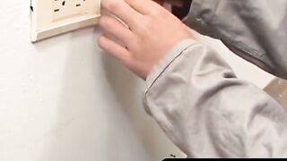 OTBXXX.com - Amateur twink sucks his boyfriend's dick before taking it in the ass