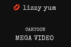 lizzy yum - MEGA VIDEO cartoon #3