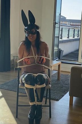 Super Latina Captured in Thugs Lair!