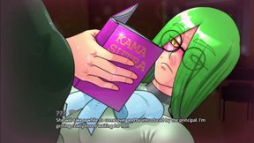 Femboy Sissy Librarian Reading Kamasutra &amp; Masturbate?