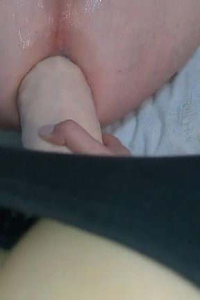 I Fuck an Anal Whore in the Ass with a Huge Dildo Femdom