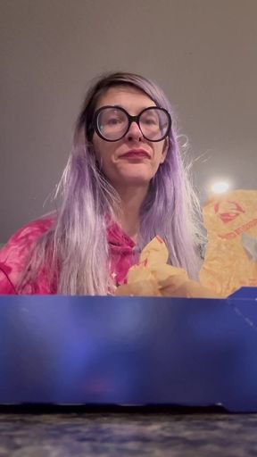 67 Giantess Eating & Burping