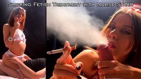 Nurse Starr "Cures" Your Smoking Fetish