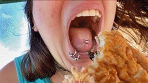 Giantess Eclipse Eats A Sandwich - Mp4 SD Version