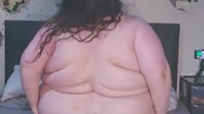 SSBBW RIDES DICK COWGIRL UNTIL SHE CUMS FAT ASS GRINDING