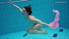 Liza Bubarek hot underwater mermaid