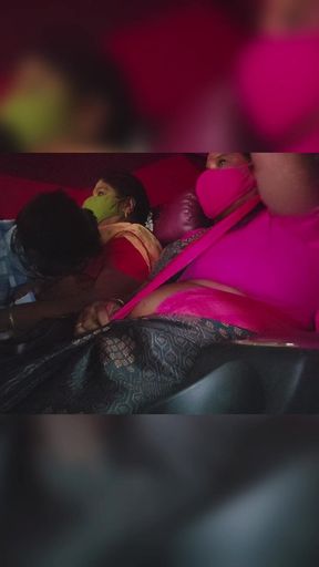Cinema Theater Movie Touch Boobs Suck Tamil House Wife