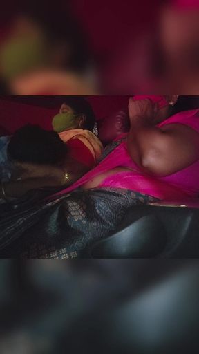 Cinema Theater Movie Touch Boobs Suck Tamil House Wife