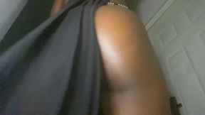Petite African Ebony Teen Sexy Dance Bubble butt Face Sitting  Pussy View POV