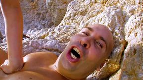 Blonde beauty enjoys deep penetration in her tight hole