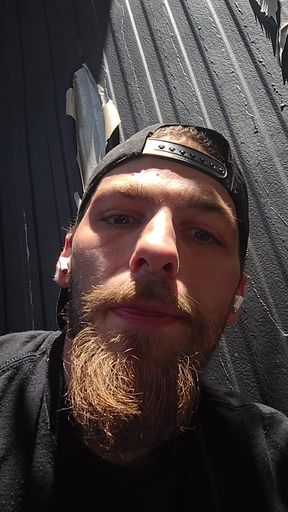 Chillin before work getting ready to do my first video tonight.