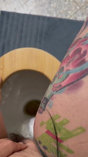 Pissing in the Toilet
