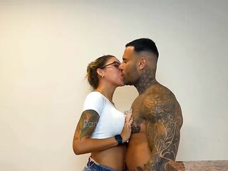 Neighbour Asked for Sugar and Got a Large Penis Up Her Booty - Rangel Carlos & Tatuado