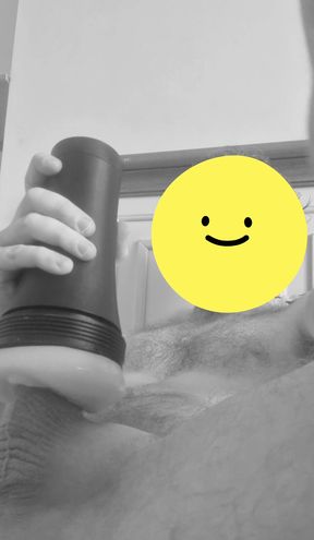 Big Dick Solo Masturbation with Fleshlight