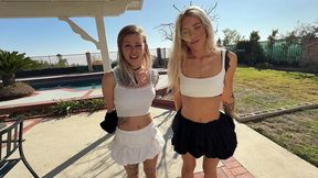 playtime and went soaked with samm and dakota lyn