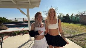 playtime and went soaked with samm and dakota lyn