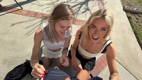 playtime and went soaked with samm and dakota lyn