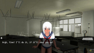 HaremTrigger [JOI Hentai game] Ep.1 Don't step on my penis GalGun2 parody