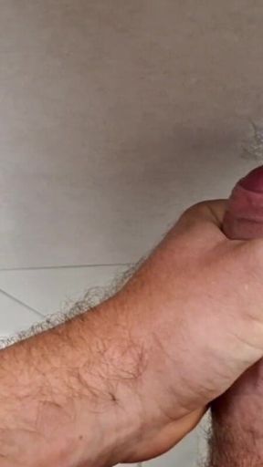 Cumming in Airport Toilet