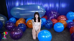 Stella M Deflates Balloons Non-Pop, Non-Nude HD (1920x1080)