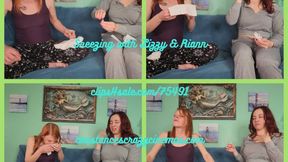 Sneezing Lizzy and Riann mobile