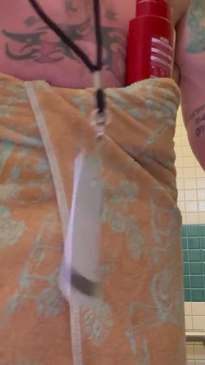 Hot military man shower   Clip 3