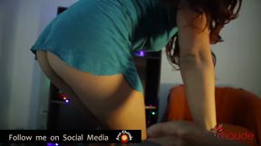 We've arrived from the party and he fucked me