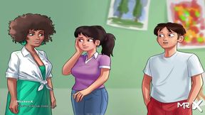Summertime Saga – Uncensored Cartoon Couple Finds Pleasure in Every Moment