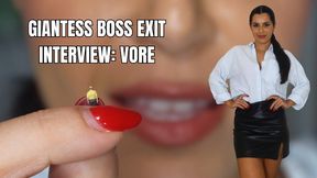Giantess boss exit interview | vore - OnlyVanessa