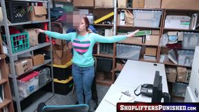 Redhead teen Ornella Morgan riding police dick before messy facial from cop