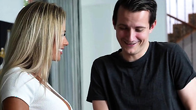 European step mom likes young guys and she went on a date with one