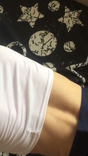 Sissy femboy slut used all the holes , flooded with hot daddy 's cum from a big dick !   Clip 1