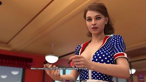 Curvy MILF's boyfriend visits and gets seduced