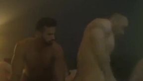 weirdly hot Gay bareback party