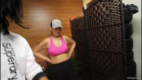 ndngirls #13 cree native american indian teen 18yo gets interracial big black cock workout from her personal trainer
