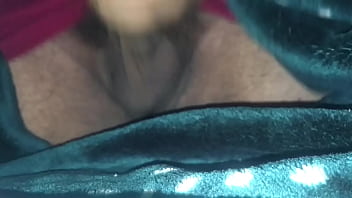 Cumshot under the covers