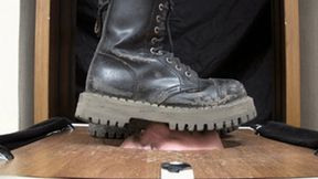 Floor-face suffers under the dirty soles of Her Doc Martens boots (part 2 of 3), flo313x 1080p