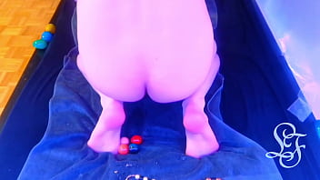 Depositing loads of Eggs inside my Tranny Hole